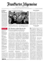 :  Frankfurter Allgemeine Zeitung vom 01 September 2022