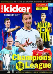 :  Kicker Magazin Sonderheft Champions League 2022,2023