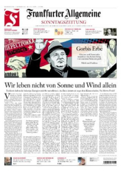 :  Frankfurter Allgemeine Sonntagszeitung vom 04 September 2022