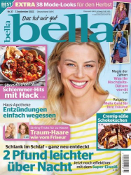 : Bella Frauenzeitschrift No 37 vom 07  September 2022
