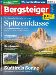 : Bergsteiger Das Tourenmagazin Oktober No 10 2022
