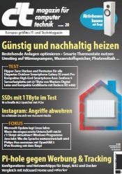 :  ct Magazin für Computertechnik No 20 vom 10 September 2022