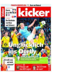 :  Kicker Sportmagazin No 75 vom 15 September 2022