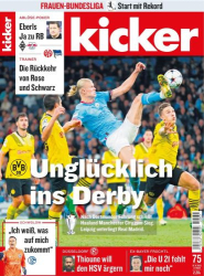 : Kicker Sportmagazin No 74 vom 15  September 2022
