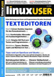 :  Linux User Magazin Oktober No 10 2022