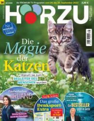 :  Hörzu Fernsehzeitschrift No 38 vom 16 September 2022