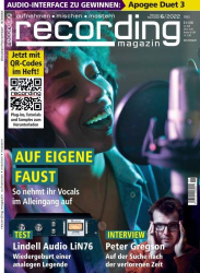 : Recording Magazin No 06 Oktober-November 2022
