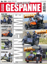 : Motorrad Gespanne Magazin No 191 September-Oktober 2022
