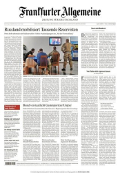 :  Frankfurter Allgemeine Zeitung vom 22 September 2022