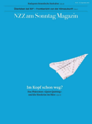 : NZZ am Sonntag Magazin Nr 39 vom 25 September 2022