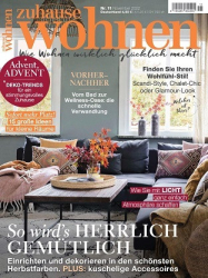 : Zuhause Wohnen Magazin No 11 November 2022
