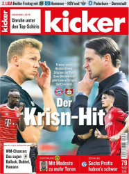 : Kicker Sportmagazin No 79 vom 29  September 2022
