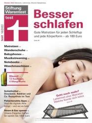 : Stiftung Warentest Test Magazin Oktober No 10 2022
