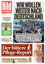 :  Bild am Sonntag vom 02 Oktober 2022