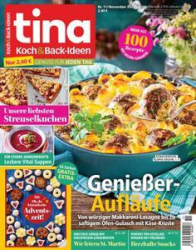 :  Tina Koch und Backideen Magazin November No 11 2022