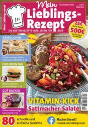 :  Mein Lieblingsrezept Magazin No 11 2022