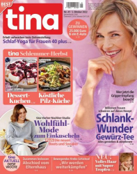 : Tina Frauenzeitschrift No 41 vom 05  Oktober 2022
