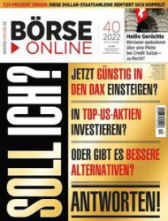 :  Börse Online Magazin No 40 vom 06 Oktober 2022