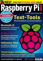 :  Raspberry Pi Geek Magazin No 10,11 2022