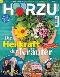 : Hörzu Fernsehzeitschrift Magazin No 41 vom 07  Oktober 2022
