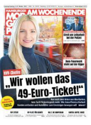 :  Hamburger Morgenpost vom 08,09 Oktober 2022