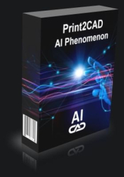 : Print2CAD AI Phenomenon v23.44