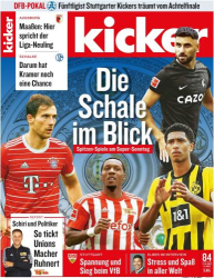 : Kicker Sportmagazin No 84 vom 17  Oktober 2022
