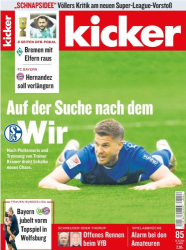 : Kicker Sportmagazin No 85 vom 20  Oktober 2022
