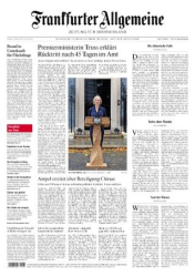 :  Frankfurter Allgemeine Zeitung vom 21 Oktober 2022