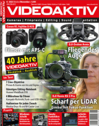 :  Videoaktiv Digital Fachzeitschrift für Videofilmer No 06 2022