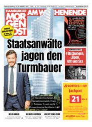 :  Hamburger Morgenpost vom 22,23 Oktober 2022