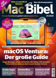 :  Mac Life Magazin Mac Bibel Januar No 01 2023