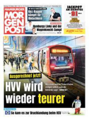 :  Hamburger Morgenpost vom 25 Oktober 2022