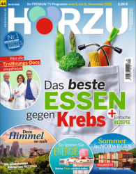 :  Hörzu Fernsehzeitschrift No 44 vom 28 Oktober 2022