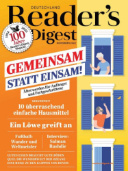 :  Readers Digest Magazin November No 11 2022