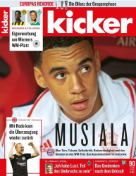 : Kicker Sportmagazin No 90 vom 07  November 2022
