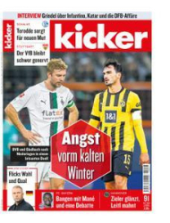 :  Kicker Sportmagazin No 91 vom 10 November 2022