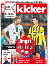 : Kicker Sportmagazin Nr 91 vom 10 November 2022