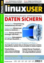 :  LinuxUser Magazin Dezember No 12 2022