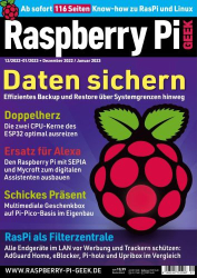 : Raspberry Pi Geek Magazin No 01 Januar 2023
