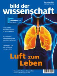 :  Bild der Wissenschaft Magazin Dezember No 12 2022