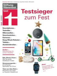 :  Stiftung Warentest Testmagazin Dezember No 12  2022