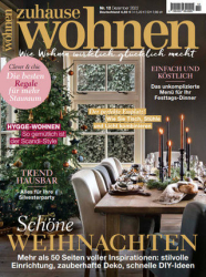 :  Zuhause Wohnen Magazin Dezember No 12 2022