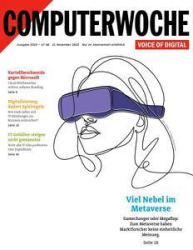 :  Computerwoche Magazin  No 47,48 vom 21 November 2022