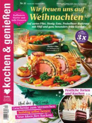 :  Kochen und Geniessen Magazin Dezember No 12 2022