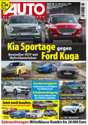 : Auto Strassenverkehr Magazin No 26 vom 24  November 2022
