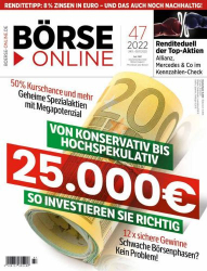 : Börse Online Magazin No 47 vom 24  November 2022
