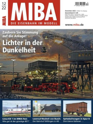 : Miba Die Eisenbahn im Modell Magazin No 12 Dezember 2022
