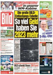 :  Bild Zeitung vom 25 November 2022