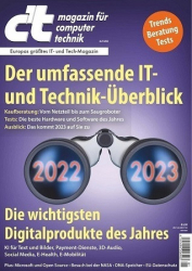 :  ct Magazin für Computertechnik Sonderausgabe November No 01 2022